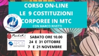 Le Nove Costituzioni Corporee in MTC - Scuola di Shiatsu Puntoki -&ldquo;Evento Apos Approved&rdquo;- WEBINAR - 24 e 31 ottobre e 7 e 21 novembre2020
