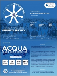 Acqua Experience "Lo shiatsu e il suo approccio globale ancora pi&ugrave; completo ed efficace" - Scuola di Shiatsu frequenza Specifica -&ldquo;Evento Apos Approved&rdquo;- Boara Pisani (PD) Novembre 2018-Maggio 2019
