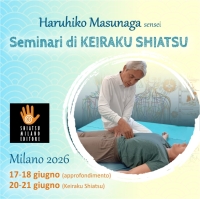 Corso di KEIRAKU SHIATU Approfondimento - SHIATSU MILANO EDITORE -&ldquo;Evento Apos Approved&rdquo;- Milano - 17/18 Giugno 2026