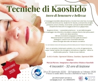 Tecniche di Kaoshidō: tocco di benessere e bellezza - ShaShin -&ldquo;Evento Apos Approved&rdquo;- Boffalora (MI) - 24/25 gennaio e 28 febbraio/1 marzo 2026