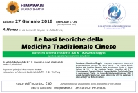 Le basi teoriche della Medicina Cinese  - Himawari - &ldquo;Evento Apos Approved&rdquo;- Monza 27 Gennaio 2018