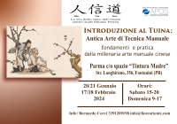 "Introduzione al Tuina: Antica Arte di Tecnica Manuale" - Gianpaolo Baratelli -&ldquo;Evento Apos Approved CUTURALE&rdquo;- Parma, 20/21 Gennaio - 17/18 Febbraio 2024
