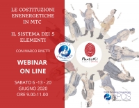 Le Costituzioni Energetiche in Medicina Cinese, il sistema dei Cinque Elementi - Scuola di Shiatsu Puntoki -&ldquo;Evento Apos Approved&rdquo;- WEBINAR 6-13-20 giugno 2020