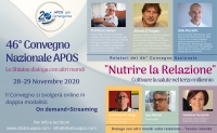 46&deg; Convegno Nazionale di Aggiornamento ON LINE: "NUTRIRE LA RELAZIONE "