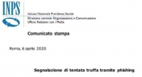 INPS - Attenzione truffe via SMS!