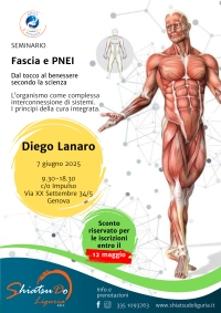 Fascia e PNEI: dal tocco al benessere secondo la scienza - Shiatsu Do Liguria -&ldquo;Evento Apos Approved Culturale&rdquo;- Genova - 7 Giugno 2025