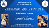 "Shiatsu su lettino - Stili e tecniche integrate" - L'Altra Palestra -&ldquo;Evento Apos Approved&rdquo;- Noventa Padovana (PD) - 08/09 Marzo 2025