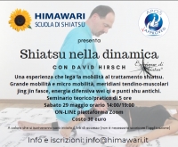Shiatsu nella dinamica - Himawari - &ldquo;Evento Apos Approved&rdquo;- On line - 29 maggio 2021