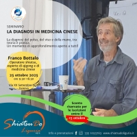 La diagnosi nella medicina cinese - Shiatsu Do Liguria -&ldquo;Evento Apos Approved Culturale&rdquo;- Genova - 25 ottobre 2025