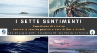 I sette sentimenti - Il trattamento Shiatsu in relazione ai sette sentimenti e le cinque emozioni - Accademia Shiatsu Do Firenze - &ldquo;Evento Apos Approved&rdquo;- Firenze 23/24 Giugno 2018