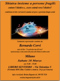 Shiatsu insieme a persone fragili - &ldquo;Evento Apos Approved&rdquo; - Lo Stato dell'Essere - Milano 18 Marzo 2023