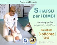 Shiatsu per i bimbi - SHIATSU MILANO EDITORE -&ldquo;Evento Apos Approved Culturale&rdquo;- Milano - 3-10-24 ottobre 2026