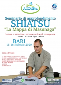 La Mappa di Masunaga "lettura e traduzione per una pratica pi&ugrave; consapevole" - A.I.Di.Bio. - &ldquo;Evento Apos Approved&rdquo; - Bari 15/16 Febbraio 2020