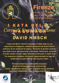 "I Kata del M&deg;Masunaga: le sequenze di Mario Vatrini"- Accademia Shiatsu Do Firenze -&ldquo;Evento Apos Approved&rdquo;- Firenze 12/13 Ottobre -16/17 Novembre - 14/15 Dicembre 2019