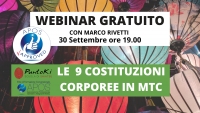 Introduzione alle Nove Costituzioni Corporee in MTC - Scuola di Shiatsu Puntoki -&ldquo;Evento Apos Approved&rdquo;- WEBINAR gratuito 30 settembre 2020