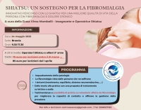 Lo Shiatsu: un sostegno alla fibromialgia -&ldquo;Evento Apos Approved&rdquo;- Brescia - 24 Maggio 2025
